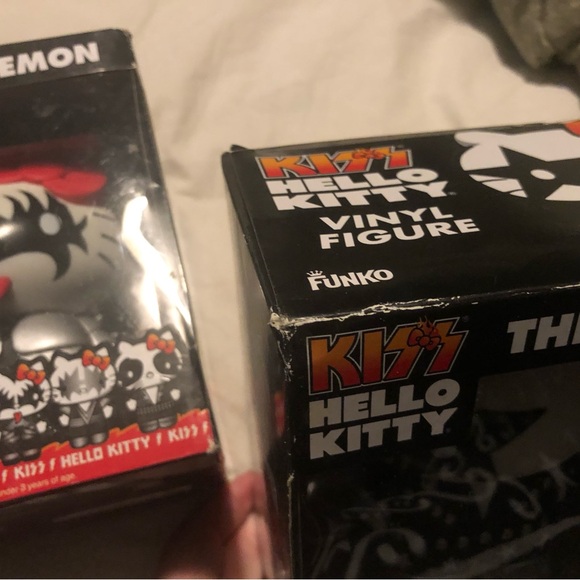 NIB FUNKO HELLO KITTY KISS Collab Figurines Vintage 2008 The Demon The Starchild - Picture 5 of 6